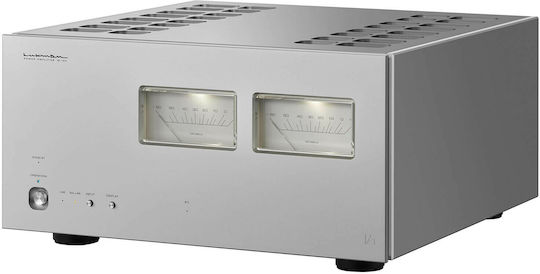 Luxman M-10X Τελικός Ενισχυτής Hi-Fi Stereo 300W/4Ω 150W/8Ω Ασημί