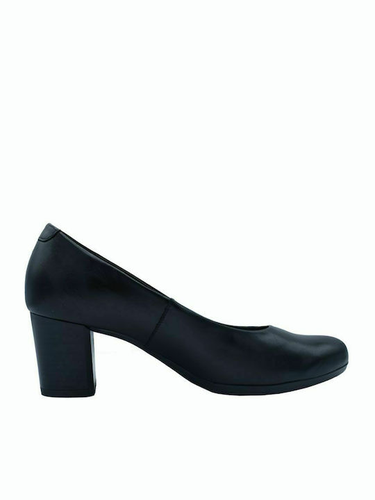 Alpina Anatomic Black Medium Heels Maraja