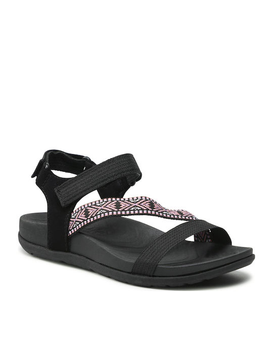 Beachy Sunrise Sandale Casual Damă Sporty Negre
