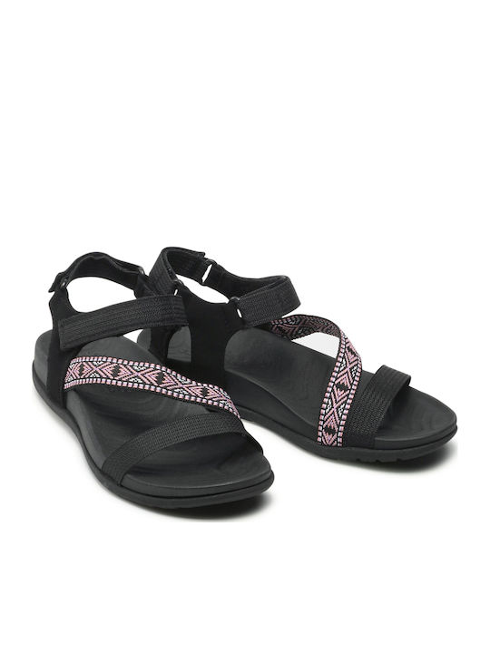 Beachy Sunrise Sandale Casual Damă Sporty Negre