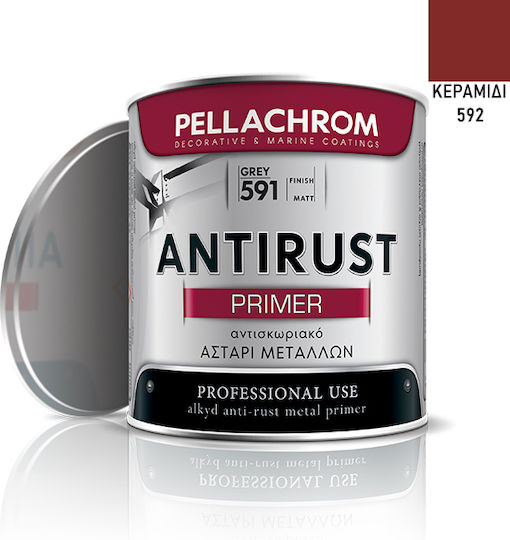 Pellachrom Antirust Primer Ship Primer 0.75L Terracotta 592