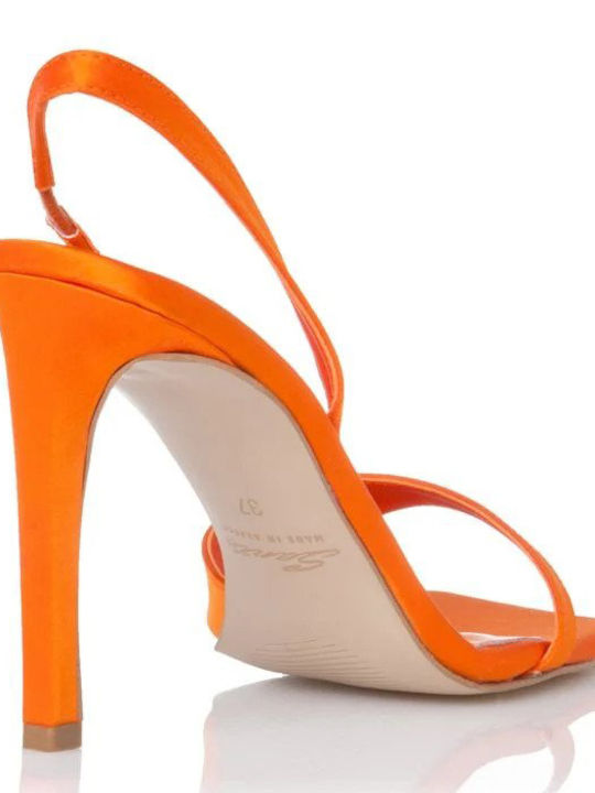 Fabric Sandals Orange