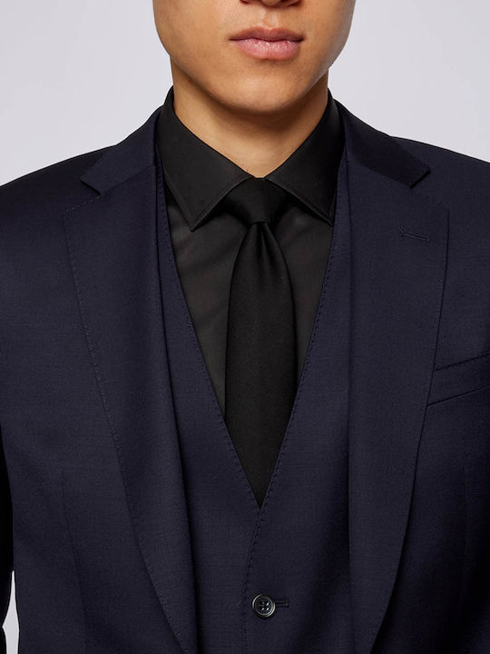 Men's Summer Suit Jacket Slim Fit Navy Blue