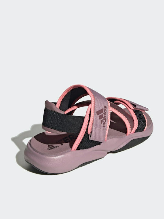 adidas Terrex Σανδάλια Magic Mauve / Acid Red / Quiet Crimson