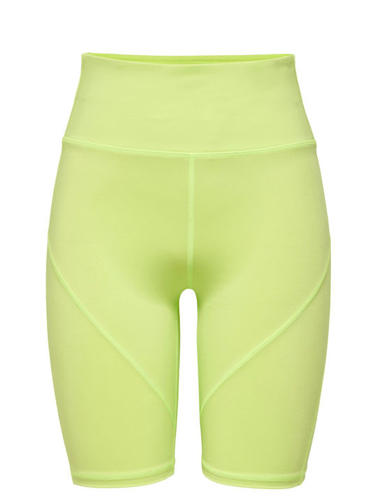 Training Damen Fahrrad Leggings Hohe Taille Sharp Grünes