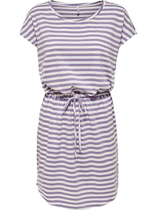 Sommer Mini Kleid Violet