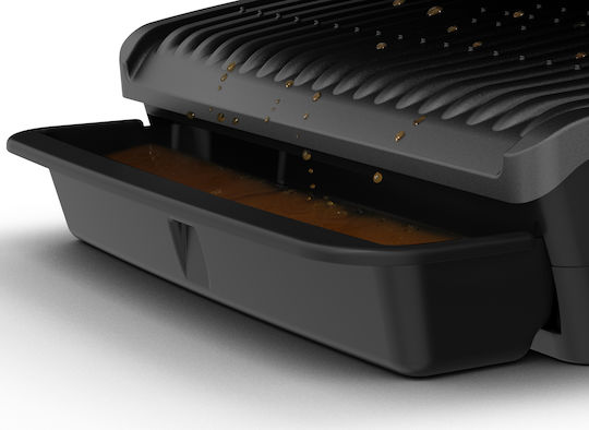 Tefal Optigrill Elite GC7508 Sandwich Maker Grill with Removable Plates 2000W Black