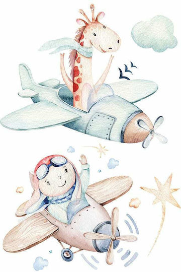 Ango Kids Wall Sticker Airplanes 14pcs