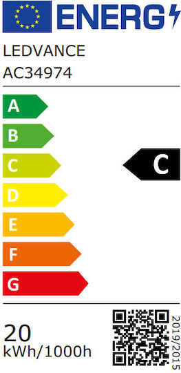 Ledvance LED-Lampe 19.3W Röhrenform 150εκ. für Fassung G13 und Form T8 Naturweiß 3100lm