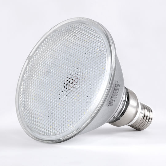 GloboStar LED Bulb 18W 130mm for Socket E27 and Shape PAR38 Cool White 2000lm