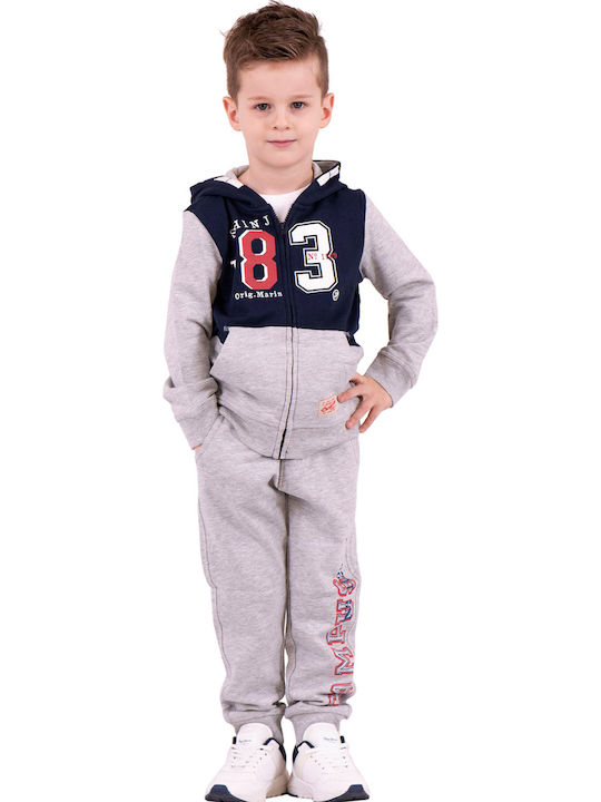 Kinder Trainingsanzüge Mit Jacke Graue 2Stücke