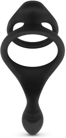 Easytoys Pleasure Cock Ring Cock Ring Cock Silicon Negru