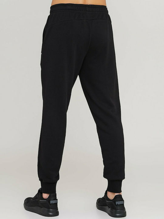 Sweatpants with Elastic Black