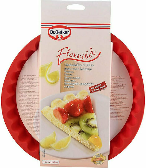 Dr. Oetker Φόρμα Τάρτας Πλατινικής Σιλικόνης Ø28cm