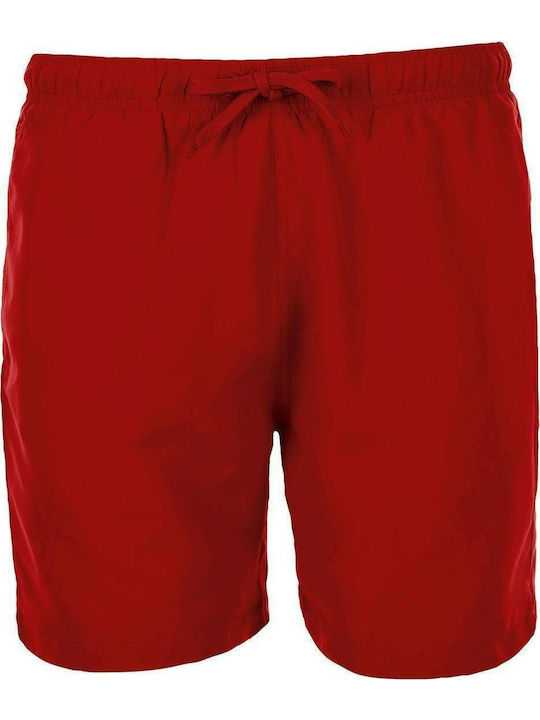Sandy Men's Swimwear Bermuda Red