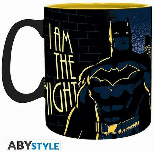 Abysse DC Comics - The Dark Knight Κούπα Κεραμική Μαύρη 460ml Abysse DC Comics - The Dark Knight Κούπα Κεραμική Μαύρη 460ml