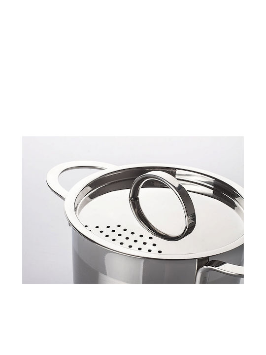 Maestro Deep Stainless Steel Pot 2lt / 18cm