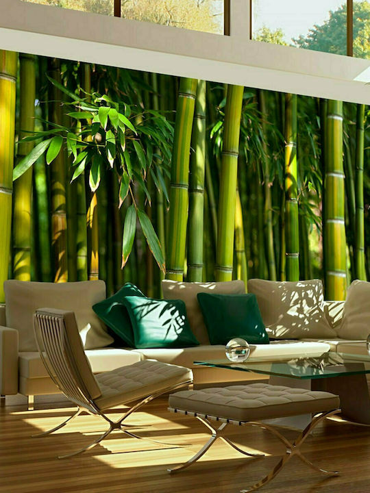 Fototapet de Perete 450x270cm Asian Bamboo Forest Tesatura