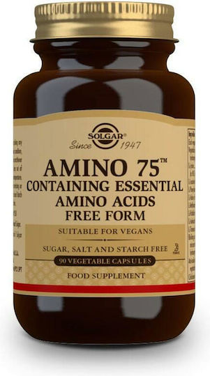 Solgar Amino 75 90 Herbal Capsules Unflavoured