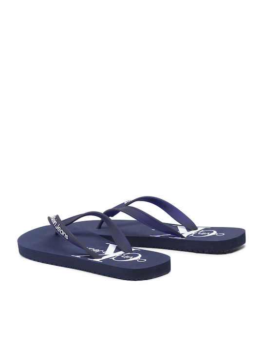 Herren Flip Flops Blau