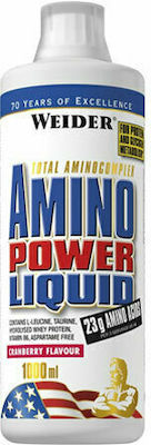 Weider Amino Power Liquid 1000ml Preiselbeere