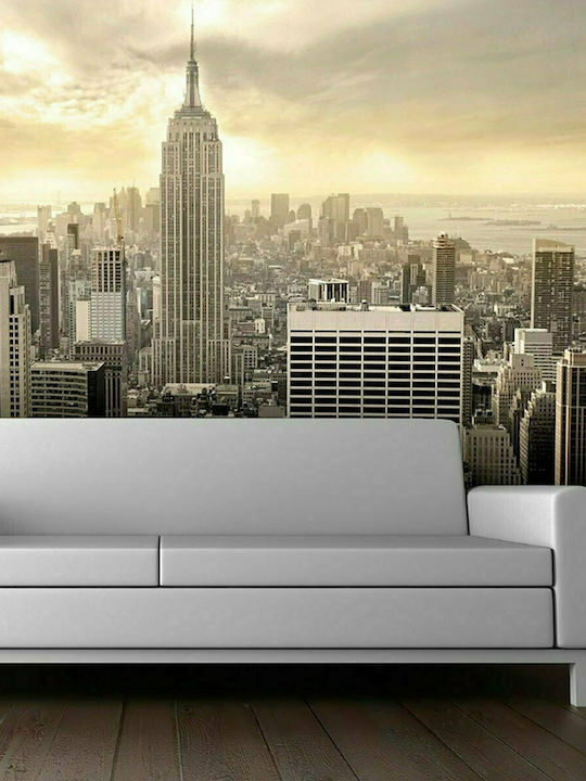 Fototapet de Perete 450x270cm New York Manhattan At Dawn Tesatura