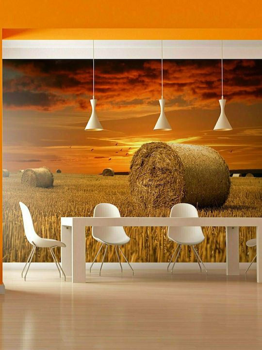 Fototapet de Perete 200x154cm Fields Gold Tesatura