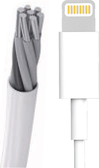 Cartech USB-A zu Lightning Kabel Weiß 1m (29611)