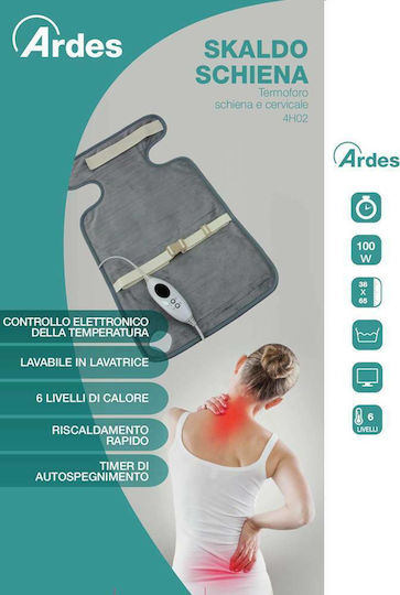 Ardes AR4H02 Shoulder/Neck Heating Pad Gray 65x38cm