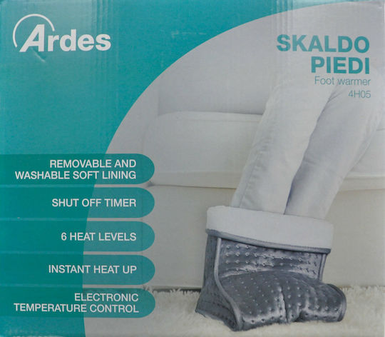 Ardes Foot Warmer Feet Heating Pad Gray 27x25cm