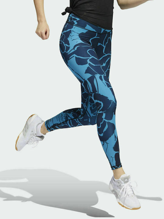 Optime Superher Training Γυναικείο Cropped Κολάν Ψηλόμεσο Craft Blue