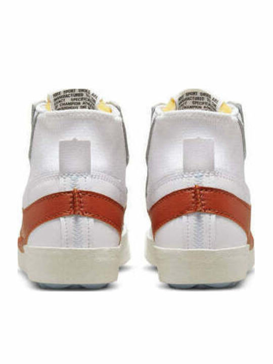 Blazer Mid '77 Jumbo Мъжки Маратонки White / Dark Russet / White Sail
