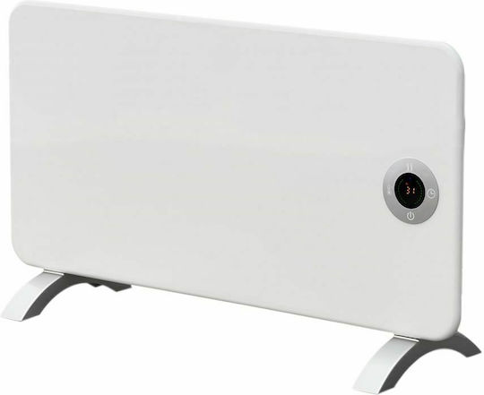 Thermoval T 19 Konvektorheizung Wand 1000W mit elektronischem Thermostat und WiFi 40x45cm Weiß