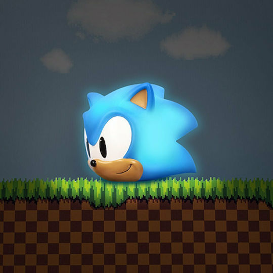 Fizz Creations Lampă decorativă pentru copii Sonic Hedgehog Albastru 22x18.5x20.5εκ.