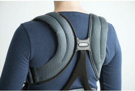 BabyBjorn Classic Carrier Move 3D Mesh Grey with Maximum Weight 12kg