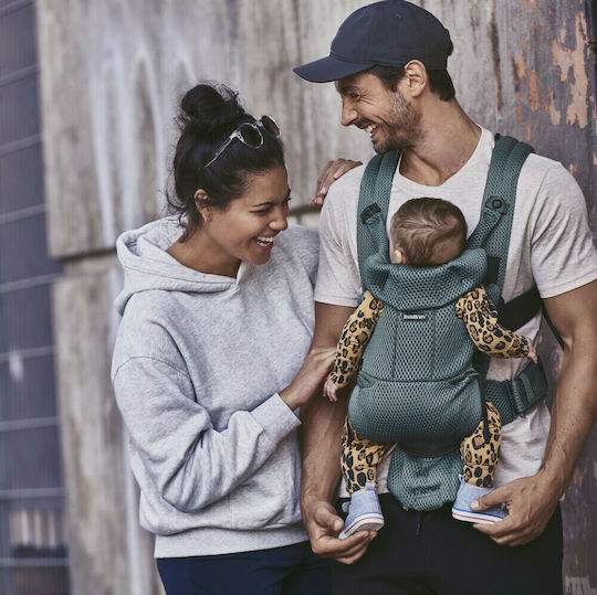 BabyBjorn Classic Carrier Move 3D Mesh Grey with Maximum Weight 12kg