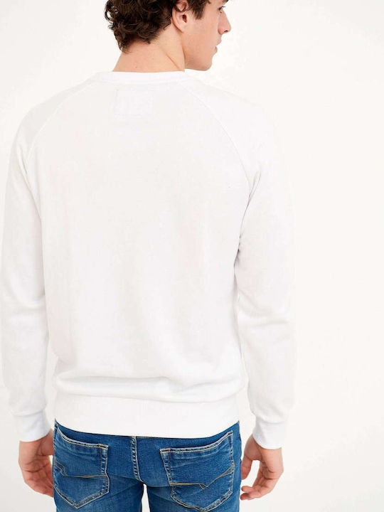 Funky Buddha Men's Sweatshirt White