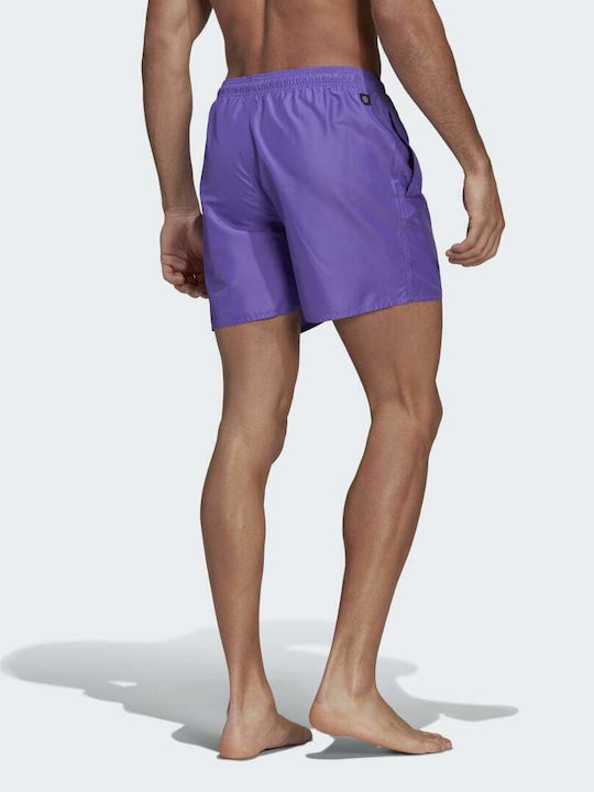 adidas Solid Men's Swimwear Shorts Purple Rush