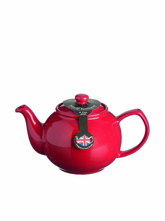 Price & Kensington Teapot Ceramics in Red Color 450ml