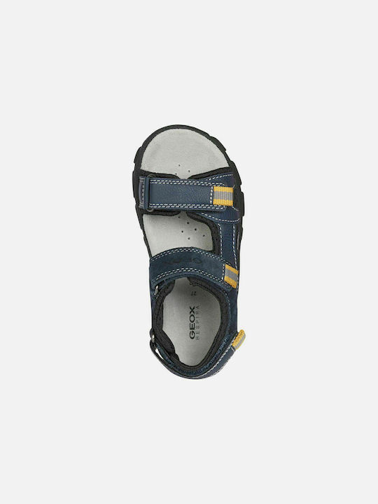 Geox Kids' Sandals Strada Anatomic Navy Blue