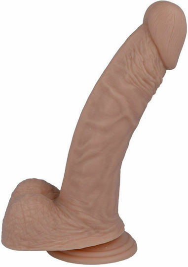 Intense Mr Intense Realistic Cock 23 Ρεαλιστικό Dildo με Όρχεις και Βεντούζα Flesh 20.8cm