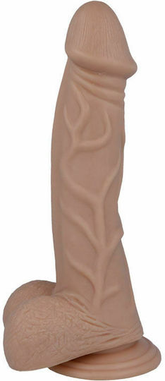 Intense Mr Intense Realistic Cock 26 Ρεαλιστικό Dildo με Όρχεις και Βεντούζα Flesh 22cm