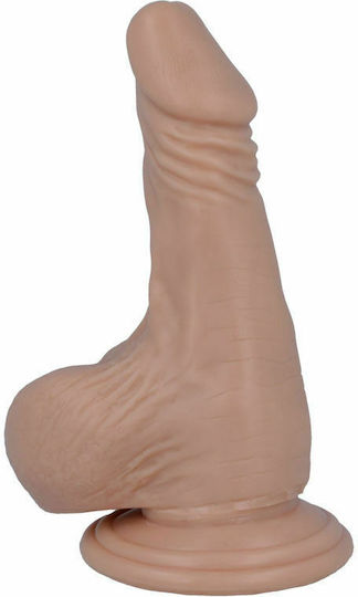 Intense Mr Intense Realistic Cock 1 Ρεαλιστικό Dildo με Όρχεις και Βεντούζα Flesh 14.6cm