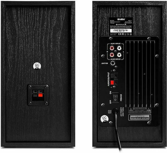 Sven Sound System 2 MC-10 SV-014018 50W with Digital Media Player and Bluetooth Black