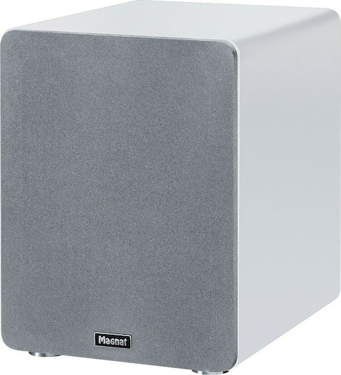 Magnat Alpha RS-8 14242254 Aktiv Subwoofer mit Lautsprecher 8" 80W Weiß