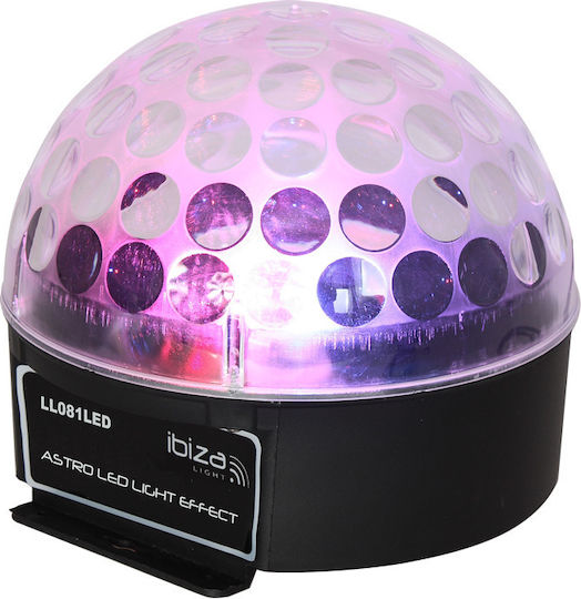 Ibiza Sound Φωτιστικό Light Effect Astro-Bat LED RGB Party Light
