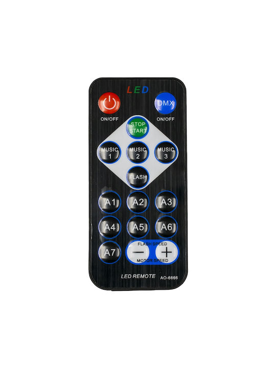 GloboStar Dekoratives Tischlicht LED RGB Party Licht 11x8,6x13cm