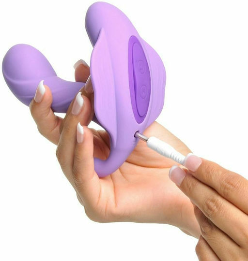 Pipedream Fantasy For Her - G-Spot Stimulate-Her Mini Δονητής G-Spot με Απομακρυσμένο Έλεγχο 11.5cm Μωβ
