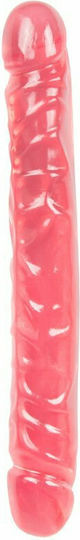 Crystal Jellies Jr. Double Dong Διπλό Dildo Ροζ 30cm