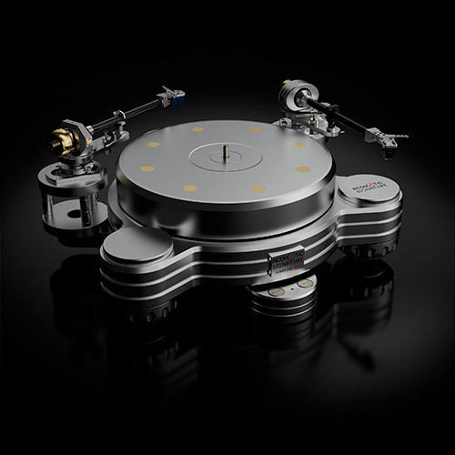 Acoustic Signature Hurricane Грамофон Сребрист